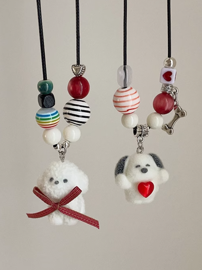 Y2K Niedliche Tier-Kordelzug-Halskette