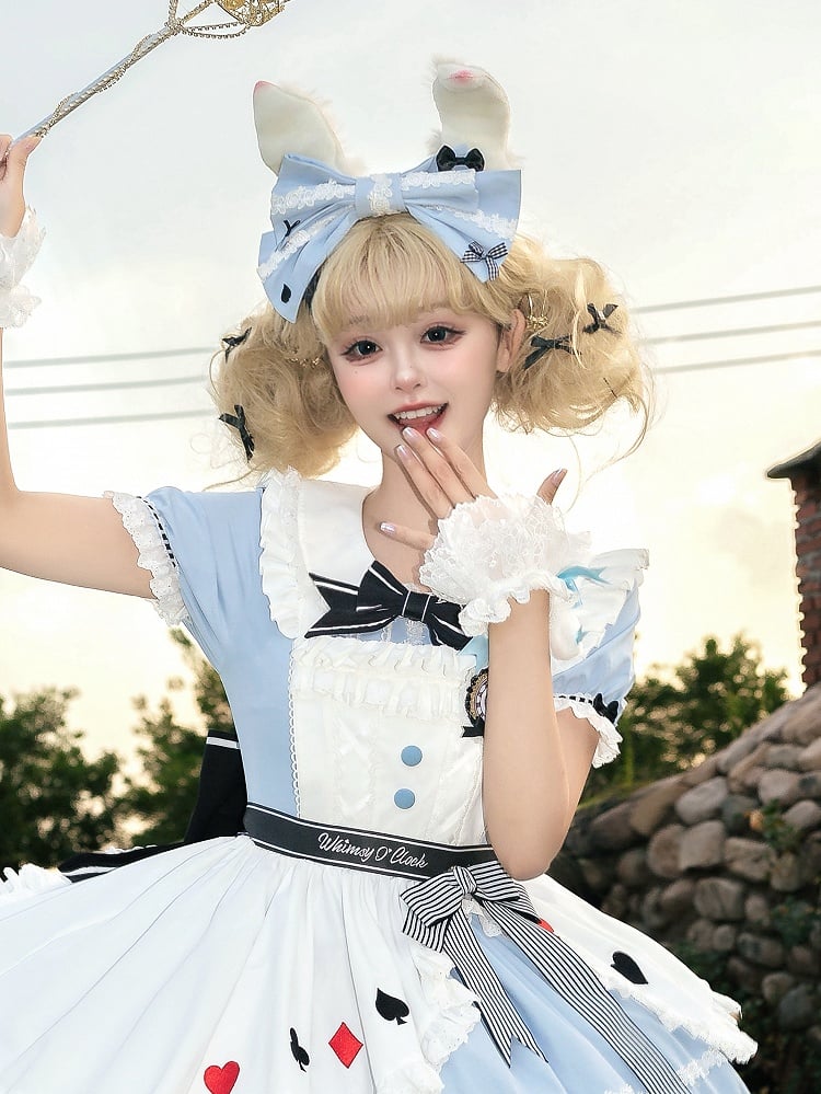 Blue Bowknot Alice KC