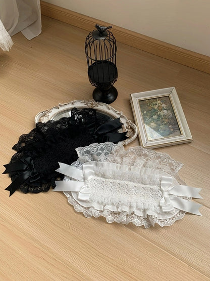 Lace Black / Hairband White