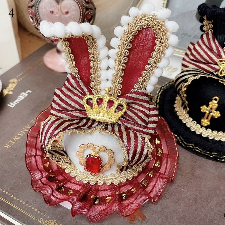 Bowknot 5 Mini Cat/Bunny Ears Hat Christmas Options Details