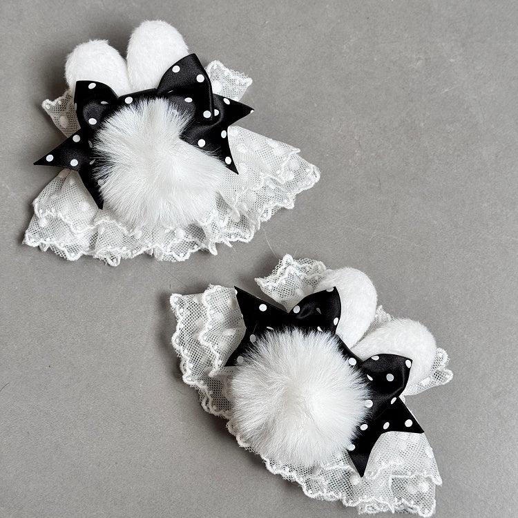 (With Rabbit Lolita Wrist Sweet Ear Accents) Cuffs Set