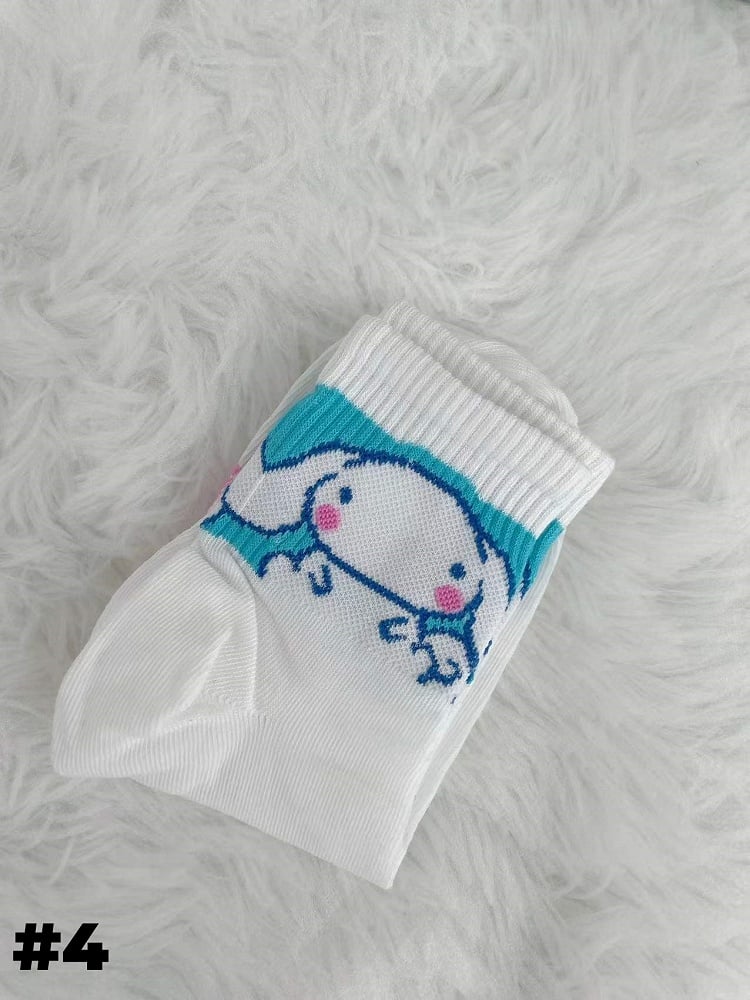 Sweet Lolita White Ankle Socks