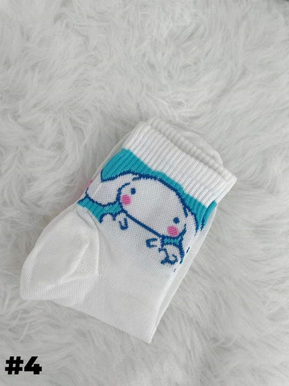 Sweet Lolita White Ankle Socks