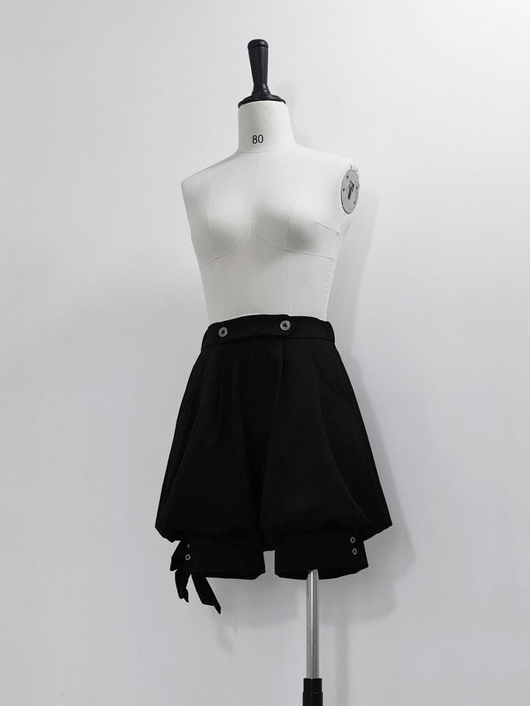 Lolita Ouji Knickerbockers Shorts Black Fashion