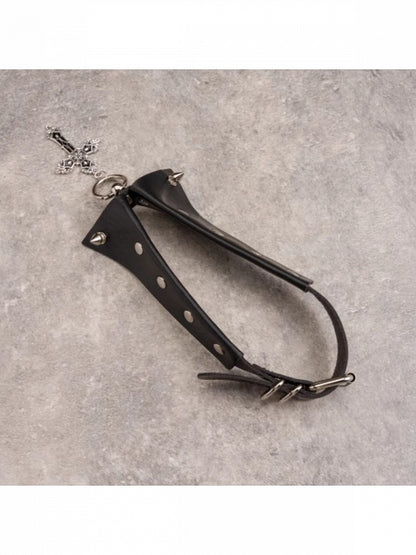 5-Color Cross Pendant Choker - Strange Sugar