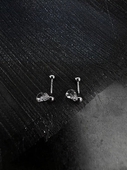 Silver Teardrop Dangle Earrings - Insomnia Artist