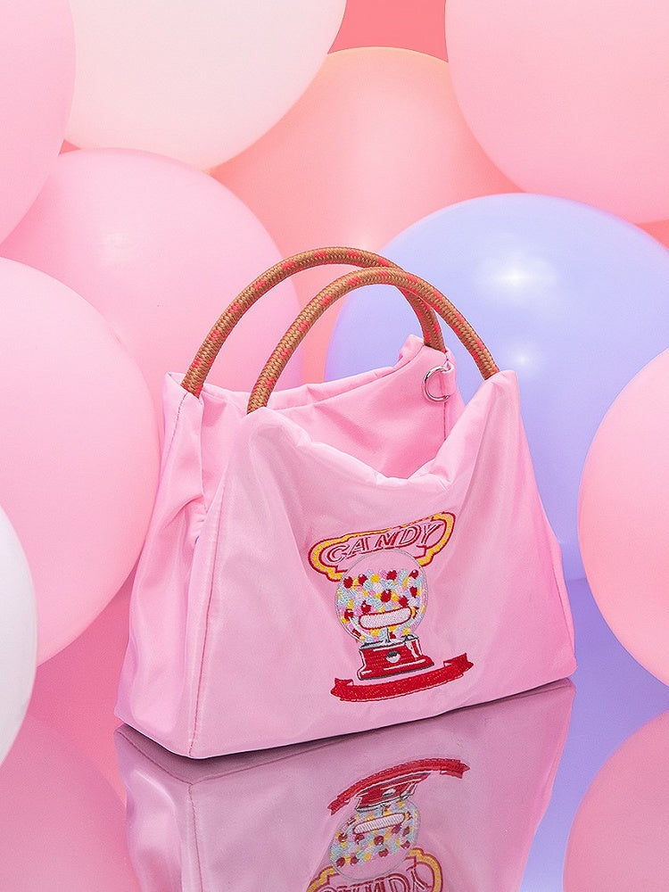 Design Machine Phone Playful Candy Bag Pink