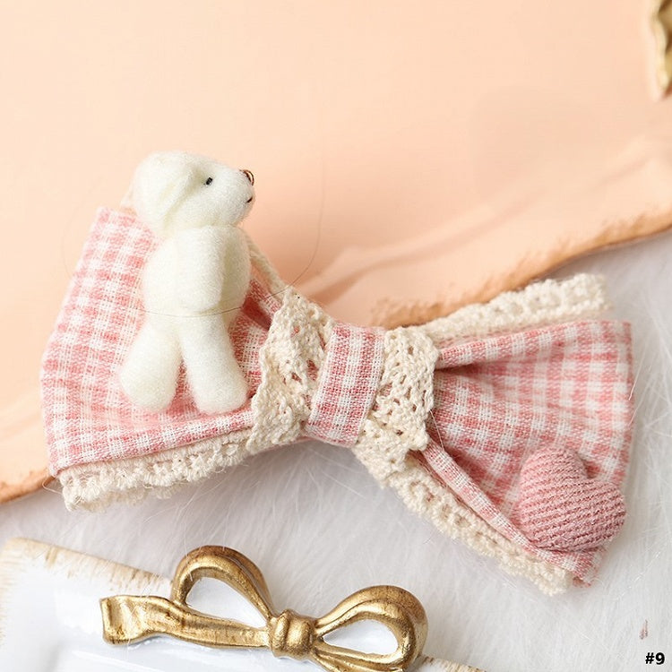 Pink Lolita Options Theme Sweet Hairclip 13 Strawberry