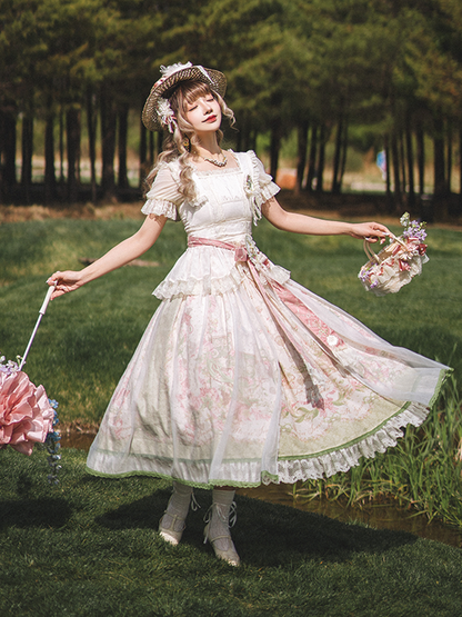 バッグ 花 トートバッグ 装飾 蝶結び