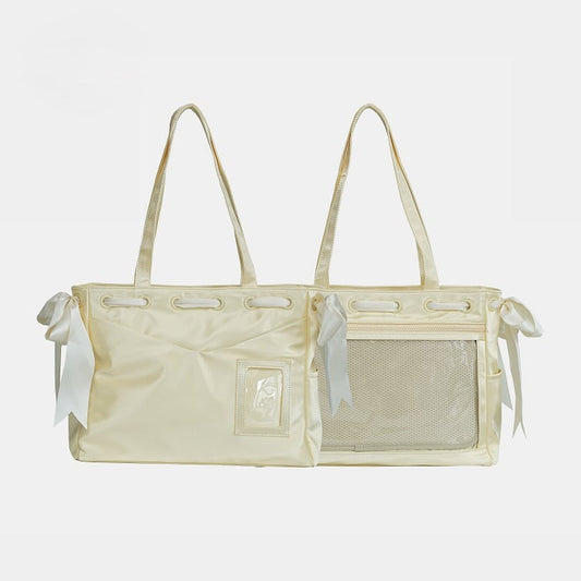 Balletcore Tote Ita Yellow Bag Accents Bow