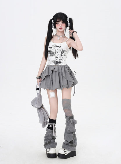 トップス/バブルグレースカート 3通りの着こなし