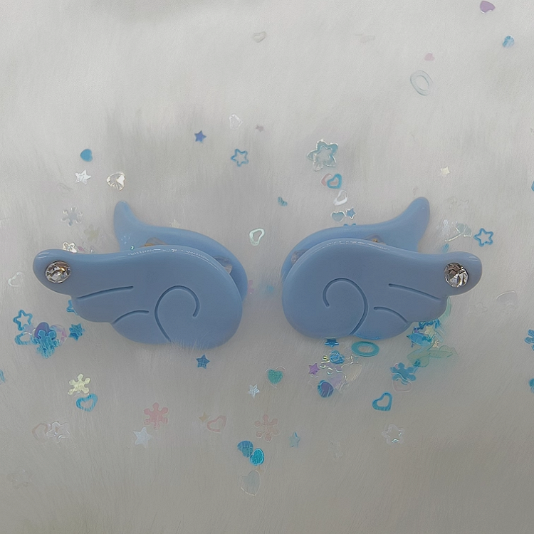 Clips Candy / Blue Claw Kawaii Pink White Yume Angel | Color Purple Wing