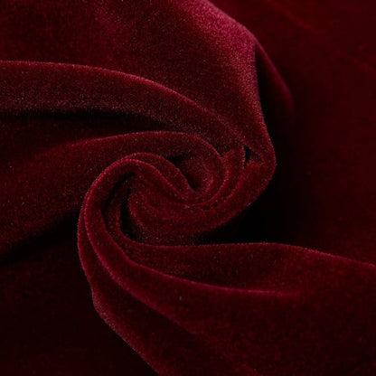 Length Mid Coat Goth Red