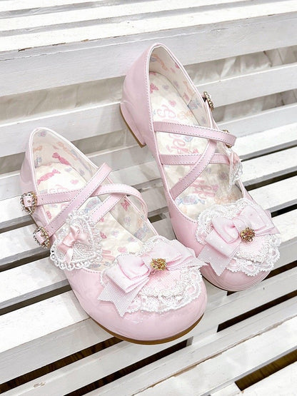 Janes - Sweet Lolita Mary Snap Crystal Heart