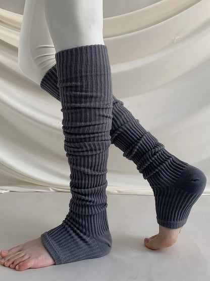 Warmers Ribbed Slouchy Leg Knit