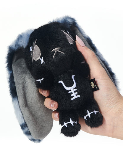 Options Guro Anxious - Kawaii Embroidery 7 Symbol Scar Color Details Keychain Bunny