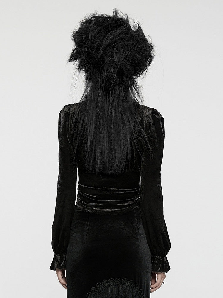 Shirt Goth Retro Black