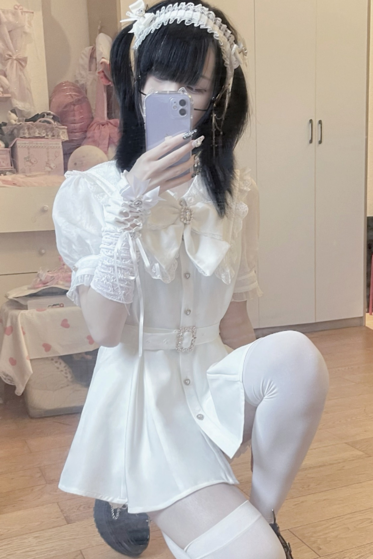 Reservations Sweet Shorts Top Ruffle Sailor + Dark