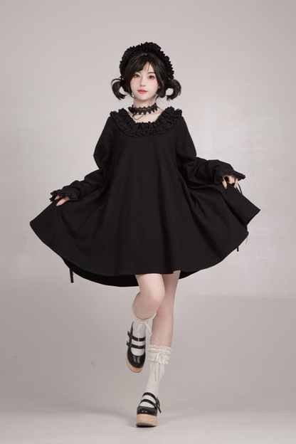 Apron Dress + Lolita Doll Gothic
