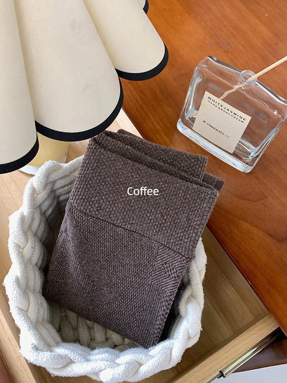 Fleece JK / Six Style Stirrup Full-Foot Lined Colors Tights