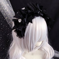 with Black KC Rhinestone Gothic Heart Lace