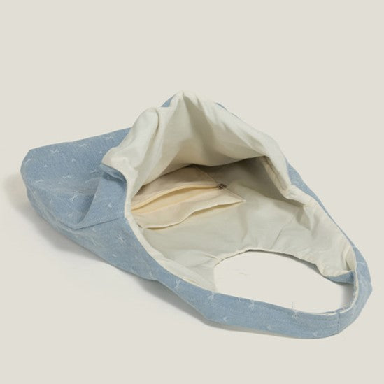 Decoration Shoulder Colors Canvas Bag Bowknot with 2