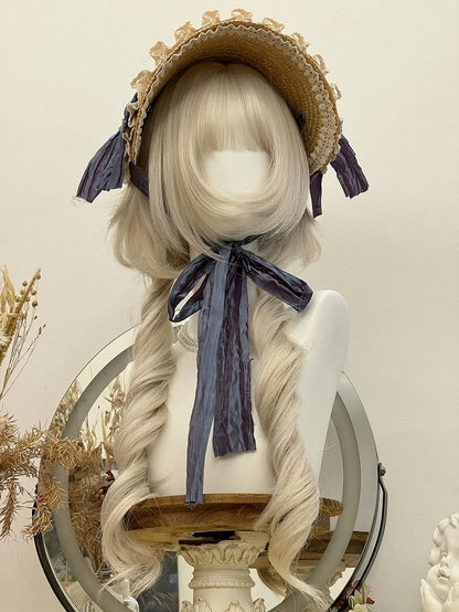 Blonde 71cm Full Bang Wig with Long Roman Curly - Alice Garden