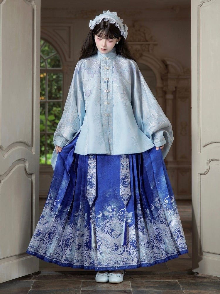Han Lolita Embroidery Tassel Straps - ZhiXiYue