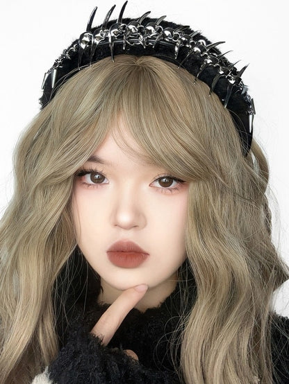 ブラック ダーク パンク メタル フィッシュボーン KC