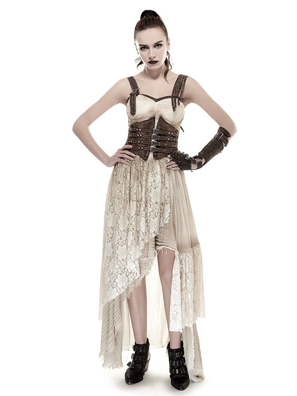 Steampunk Buckle Loops Coffee Girdle