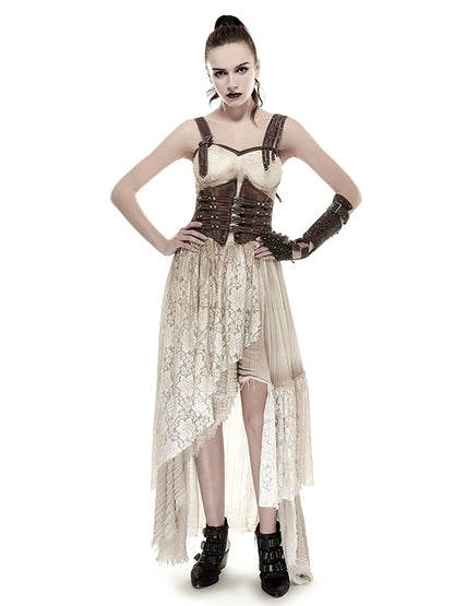 Steampunk Buckle Loops Coffee Girdle