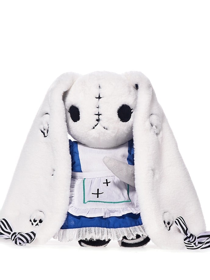 Guro Blue White Set: Plush Rabbit Kawaii