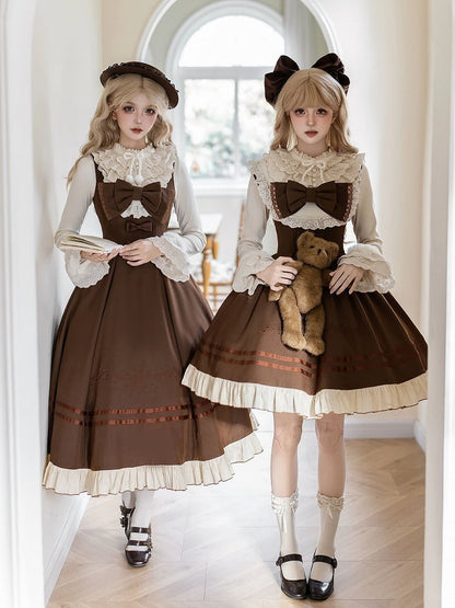 Detachable Bow Big Brown