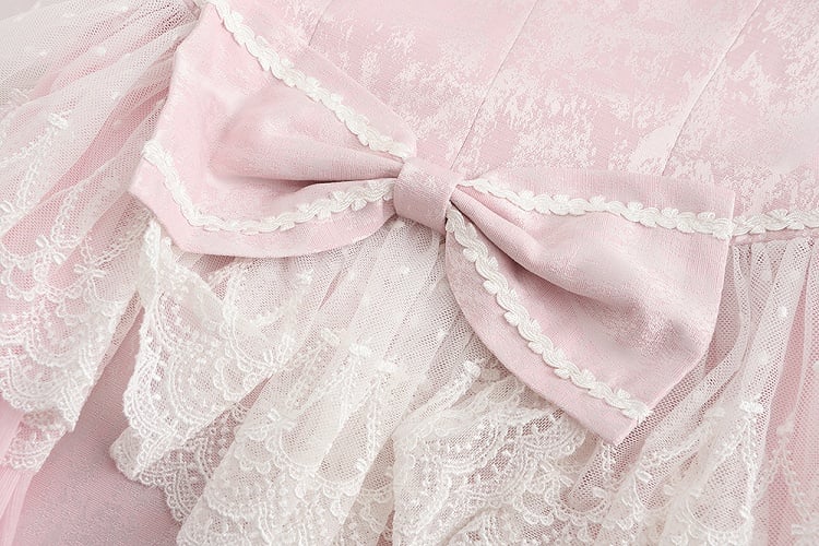 Pink Sakura Fashion Cape Style Design Coat Ouji Prince