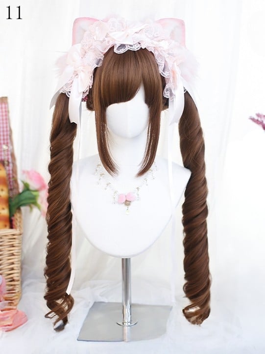 Length With 12 Wig Wavy Bangs Options 75-80CM