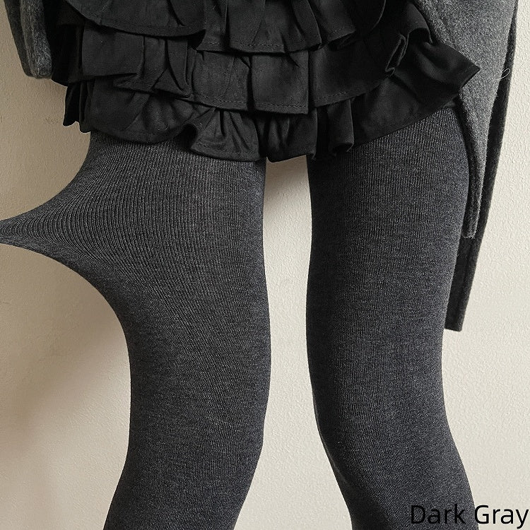 4 Warm Simple Elastic Colors Tights