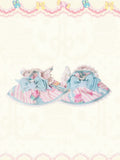 Lolita Cuffs Printed Pink/Dark Sweet Blue/Light Pink Wrist