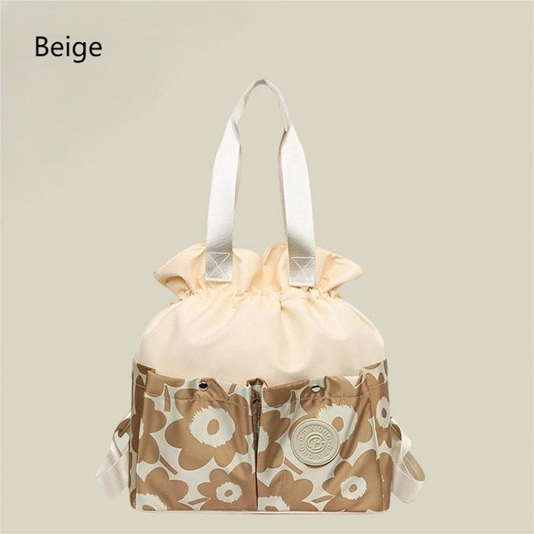 Colors Backpack/Handbag Decoration with Flower 3 Drawstring