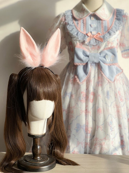 Hase flauschig süß KC Ohr rosa