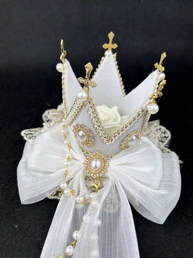 White Crown Mini (3 Color Hat Regal Options: