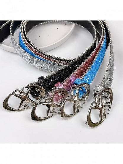 Ceinture à Sequins Y2K Perles Rondes - Kiwi Store