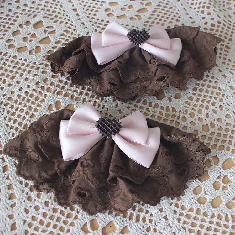 Pink Style Wrist Chocolate Cuffs Sweet