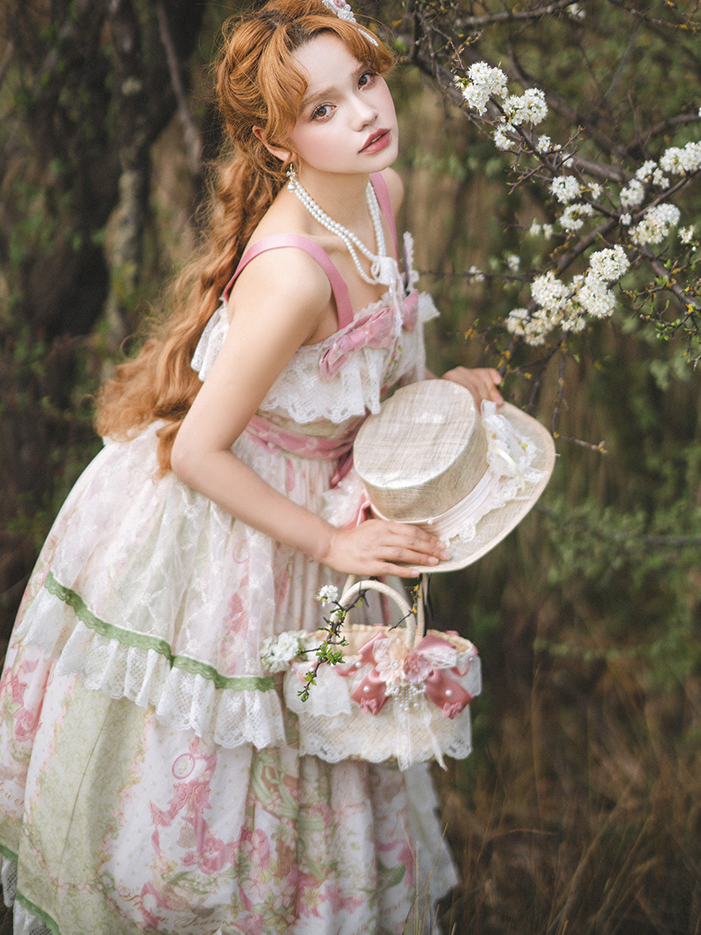 バッグ 花 トートバッグ 装飾 蝶結び