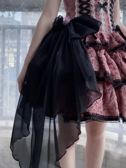 Bow Big Lolita Black Train