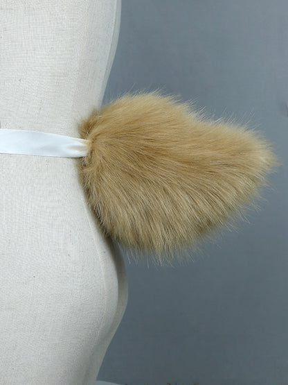 5 Plush Cute Color Colors Bunny Solid Tail