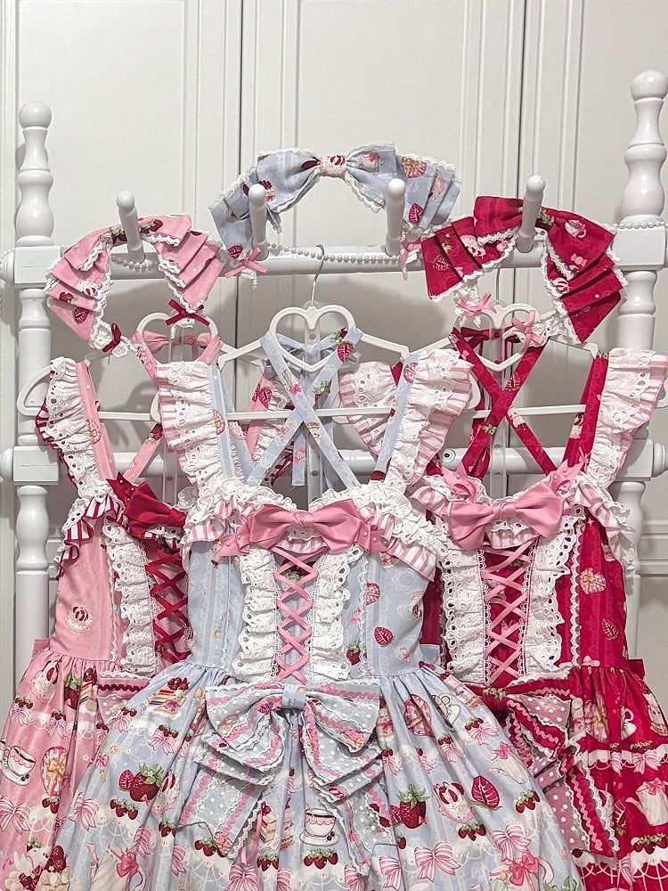 Bowknot Black Red KC Blue / Pink