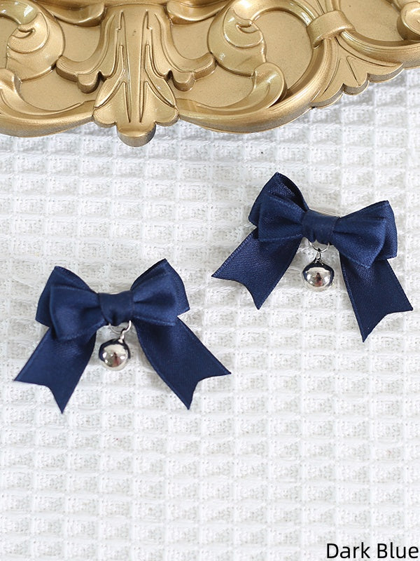 Hairclips Charm with Colors of Bowknot Bell A Pair Cute 14