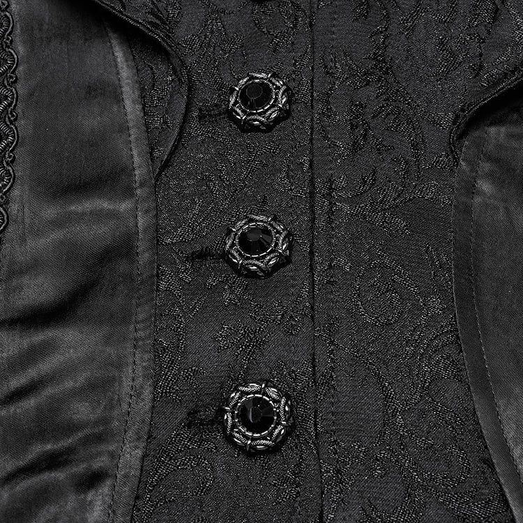 Black Jacket High-low Palace Goth Gorgeous