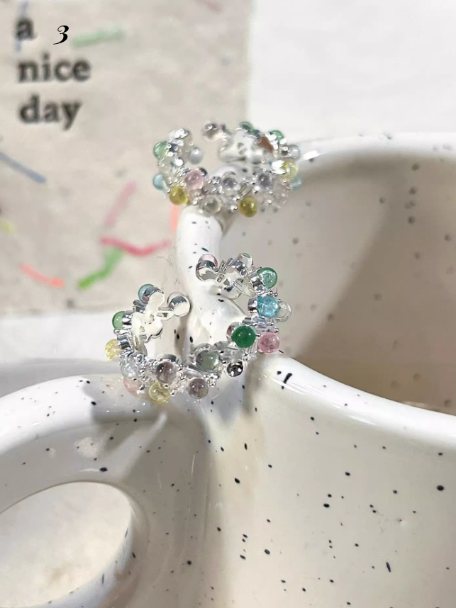 Y2K マクロン グミベア ネックレス リング ブレスレット