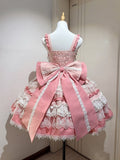 Bow Big Train Pink